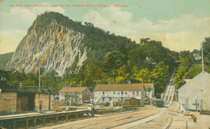 Rockland Lake, Ice Railroad, Palisades