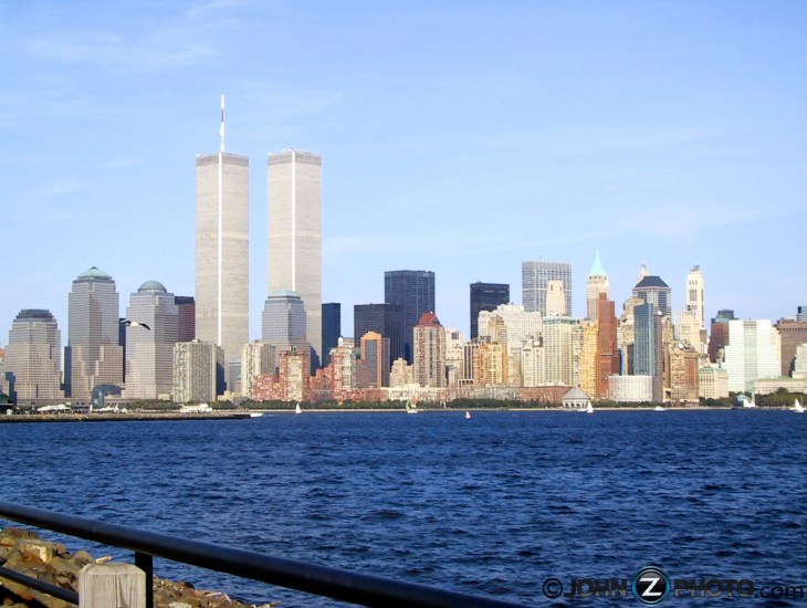 Twin Tower photo two days before the attacks